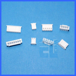 ZŁĄCZE 6-PIN HG-06 OBUDOWA ŻEŃSKA BIAŁA 2,50mm
