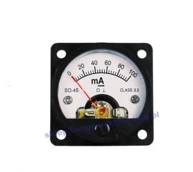 Analogowy miernik panelowy PMA100-45