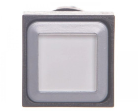 Napęd przycisku biały bez samopowrotu z podświetleniem Q18LTR-WS/WB 086708