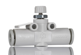 Regulator przepływu SMC Rura Regulator prędkości AS 6mm