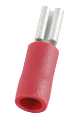 Konektor płaski Żeński 2.8 x 0.5mm 0,5 → 1,5 mm², 22 → 16 AWG długość 19.0mm Izolacja: Izolowane Cyna