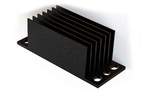 Radiator 58.4 x 22.9 x 19.7mm Przetwornik DC/DC 1/8 Brick