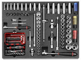 Zestaw narzędzi Facom Zestaw narzędzi do kluczy Przedłużenie, przegub uniwersalny