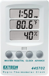 Extech moisture and temperature meter, 445702