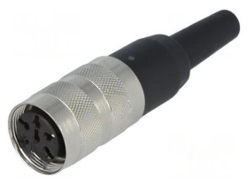 Złącze M16 wtyk żeńskie -PIN 6 5A 300V C091A T3401001U