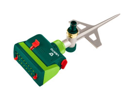 Zraszacz oscylacyjny z wielokierunkową regulacją zasięgu powierzchnia zraszania do 208m2 15G773