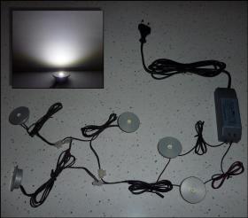 Oświetlenie LED dedykowane do mebli kuchennych 5 LED Lamp