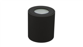 Oprawa Halogenowa Gu10 Natynkowa Czarna Pojedyncza Ohn-7C Ip44