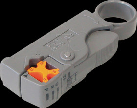 SWC 2 Stripping tool for coaxial cable, two-stage