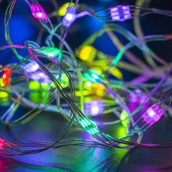 5m Flexible RGB LED Wire - 50 RGB LEDs (aka NeoPixel, WS2812, SK6812)