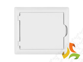 Rozdzielnica natynkowa 8 modułowa 1x8M drzwi pełne IP40 ECONOMIC BOX RN N+PE 2502-00 ELEKTRO-PLAST NASIELSK