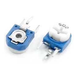 potencjometr montażowy 200k RM-063 pionowy