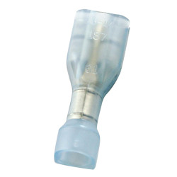 Konektor płaski Żeński 0.5 x 4.75mm 1,5 → 2,5 mm², 16 → 14 AWG długość 21mm Izolacja: Izolowane Cyna