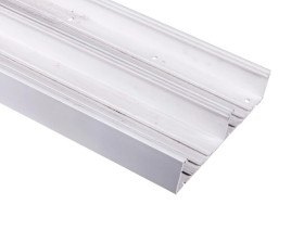 Kanał instalacyjny bez pokrywy KIO 250x50mm zatrzaskowy biały 330250 /2m/