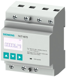 Miernik parametrów sieci PAC1600 3 Fazowy 80A licznik energii kl.B MID MODBUS RTU/ASCII RS485 DIN 7KT1666