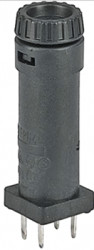 Fuse holder, 5 x 20 mm, 10 A, 250 V, PCB mounting, 3101.0045