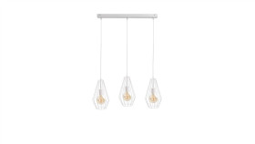 Lampa Wisząca Loftowa 3Xe27 Lex White