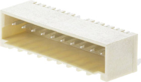 Molex Listwa kołkowa, męska, do wbudowania, standardowa Ilość pinów 7 Wymiary siatki: 1.5 mm 874380743 1 szt. taśma na d