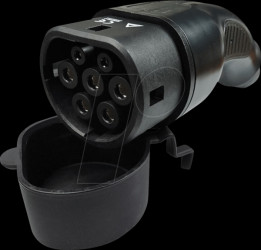 DUOSIDA connector, type-2, 16 A, three-phase, female