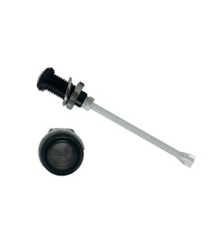 Światłowód do LED, sztywny, Pionowy, dł. 48.4mm, Bivar