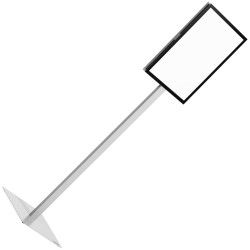 Durable 501357 Display Board Grey A3 Document Holders Pockets