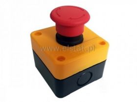 Przycisk bezp. grzyb NC odblokowany obrotem