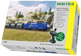 Pociąg towarowy MiniTrix 11158 N Cyfrowy zestaw startowy „Pociąg towarowy” z klasą WRS 120