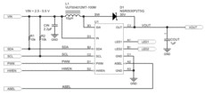 Highly efficient dual-String white LED driver | YFF | 12 | -40 to 85