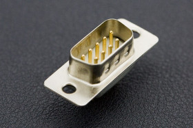 DB9 Male Connector for RS232/RS422/RS485