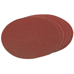 Draper 23360 Five 200mm Assorted Hook and Eye Backed Aluminium Oxide