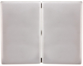 Berker/B.Kwadrat Klawisz podwójny łącznika stal szlachetna 14357004