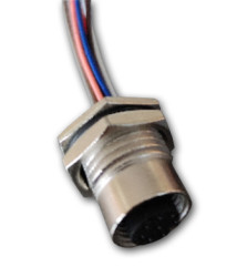 Złącze wielostykowe przemysłowe 8-pinowe M12 Gniazdo Amphenol Industrial