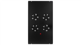 Panel 4X Wentylator Rack 19 Do Szaf 600X1000 Podsufitowy Czarny Neku Flr Green