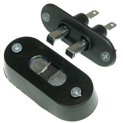 Krańcówka alarm. AQM 25B Styk podwójny do drzwi przesuwnych bus dostawcze