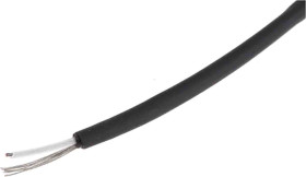 Kabel audio 1-żyłowy Kabel mikrofonowy Ekranowany RS PRO 0,22 mm² Ø zew 3.1mm