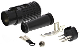 Wtyk Din 5 -pinowe Męski Montaż na kablu 100 V AC