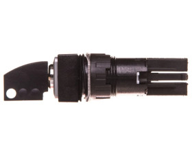 Napęd przełącznika 2 położeniowego czarny z kluczykiem z samopowrotem Q18S1 038806