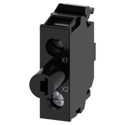 SIRIUS ACT, BLOK LED, 24 V AC/DC, Å»ÃÅTY, PRZYÅ. ÅRUBOWE DO MONTAÅ»U W OBUDOWIE - 3SU1401-2BB30-1AA0