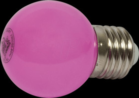 S21-LED-000737 LED bulb, E27, 1 W, pink