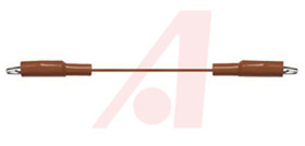 Przewód z zaciskiem krokodylkowym BU-3131-A-12-2, PVC, 5A, 300V ac, kolor: Czerwony, dł. 300mm, Mueller Electric