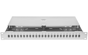 Przełącznica światłowodowa 19" 1U 24xSC simplex