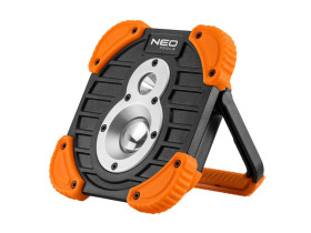 Naświetlacz akumulatorowy 750+250 lm COB 99-040 TOPEX