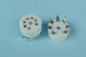 PODSTAWKA 7-PIN HEPTAL PCB CERAMIC