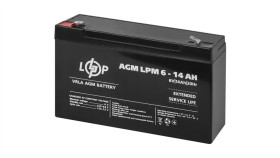 Akumulator Bezobsługowy Agm 6V 14Ah Do Ups Zasilacze Alarmu Zabawki