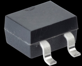 RMB2S SMD bridge rectifier, 0.5 A, 140 V (RMS), 0.8 A