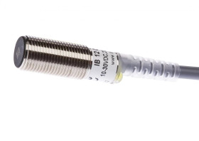 Czujnik indukcyjny M12x1 dł: 36mm zabudowany Sn: 3mm 10-30V DC PNP NC kabel 2m PVC IP67 IB120204
