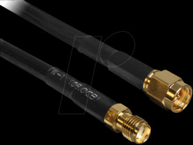 88443 HF SMA plug &gt; SMA socket, 2 m CFD200
