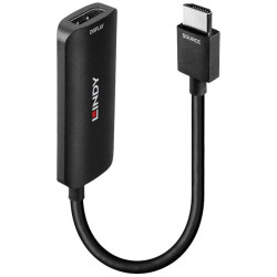 LINDY 38329 HDMI Adapter Black 0.157M 1XHDMI-1Xdisplayport-Micro USB