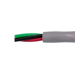 Control Cable liczba żył 6 0,56 mm² Nieekranowany Alpha Wire średnica zew 6.71mm Szary