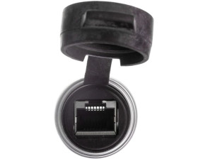 Gniazdo RJ45 wtyczka typu Ethernet fi22mm IP65nLPCD06